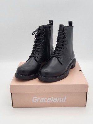 Graceland women's shoes size 40 lace-up boots winter shoes boots