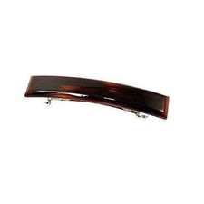 Parcelona French Small Bar 2 1/4" Shell Cellulose Hair Clip Barrettes