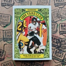 1986 Topps 1000 Yard Club Insert Set 1-26 - Walter Payton Marcus Allen Dorsett