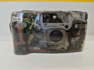 【希少動作確認済み】RICOH FF-9SD LIMITED スケルトンカメラ RICOH FF-9SD Limited Skeleton 35mm Point & Shoot Film Camera