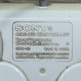 Sony PSOne PS1 SCPH-110 Controller White Untested