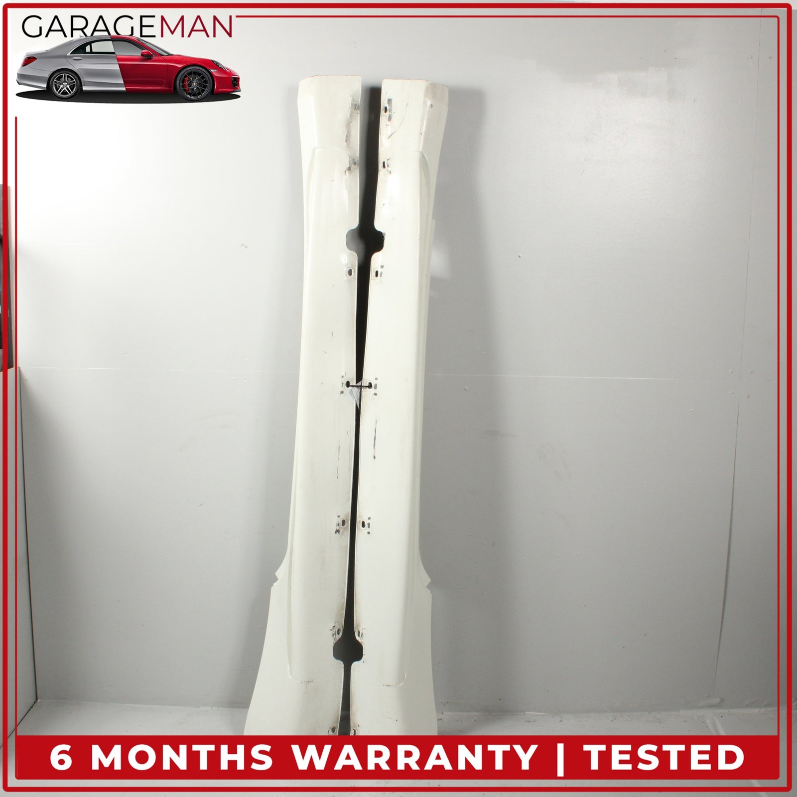 Maserati GranTurismo 2008-2018 Right Running boards Pair White