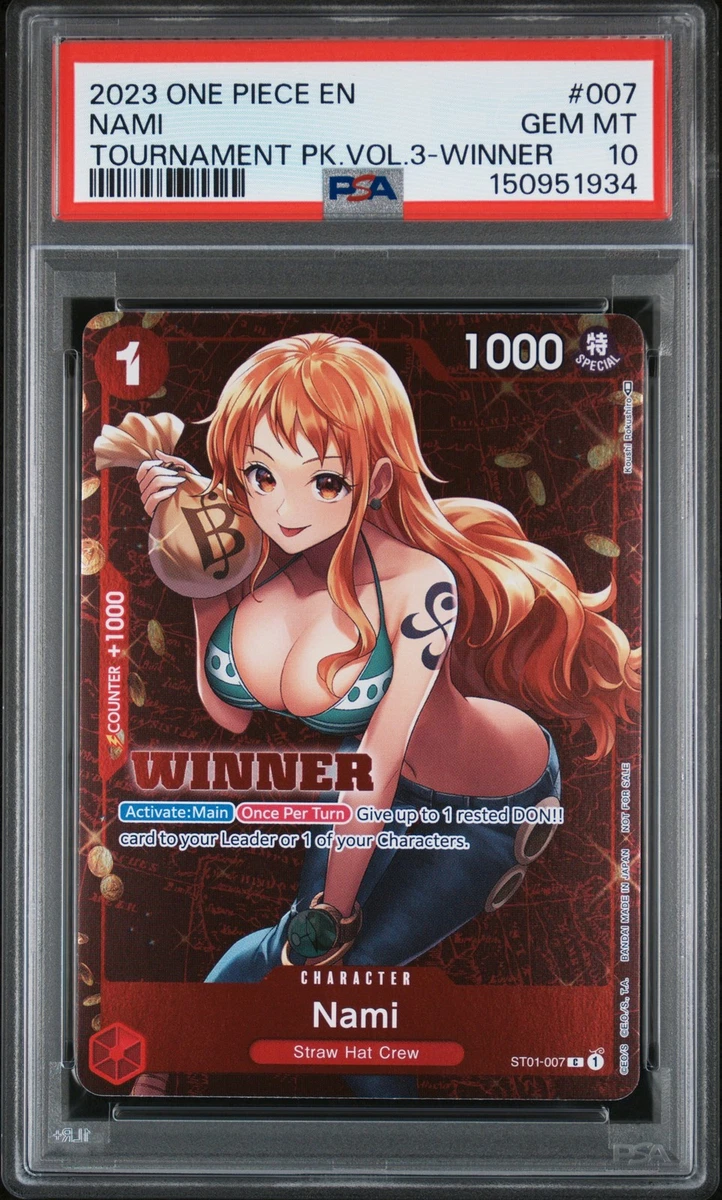 Nami [Winner] ST01-007 One Piece Promotion Cards for sale | eBay