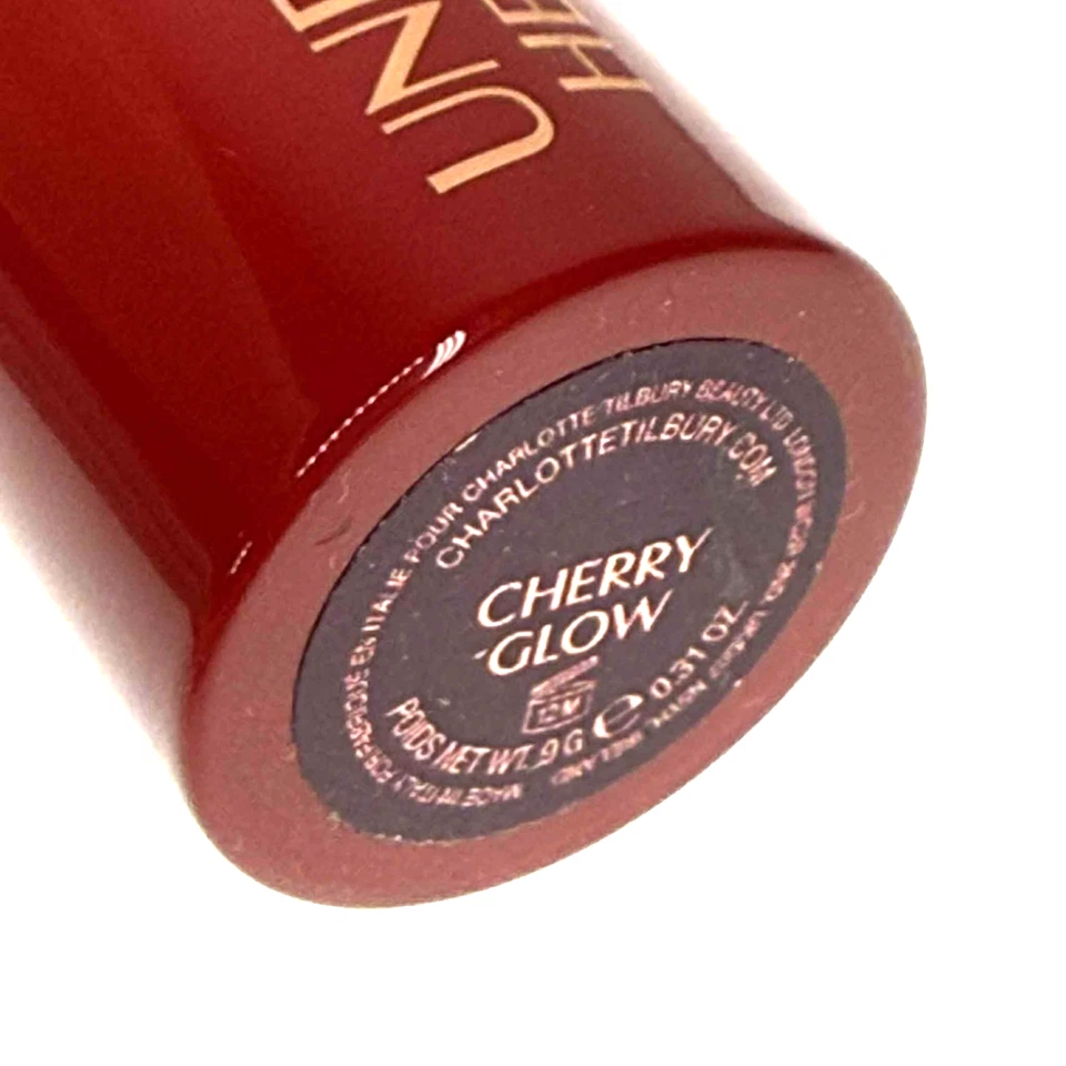 Charlotte Tilbury CHERRY GLOW Unreal Blush Peachy Glow Stick .31oz NUEVO Foto 3 de 4