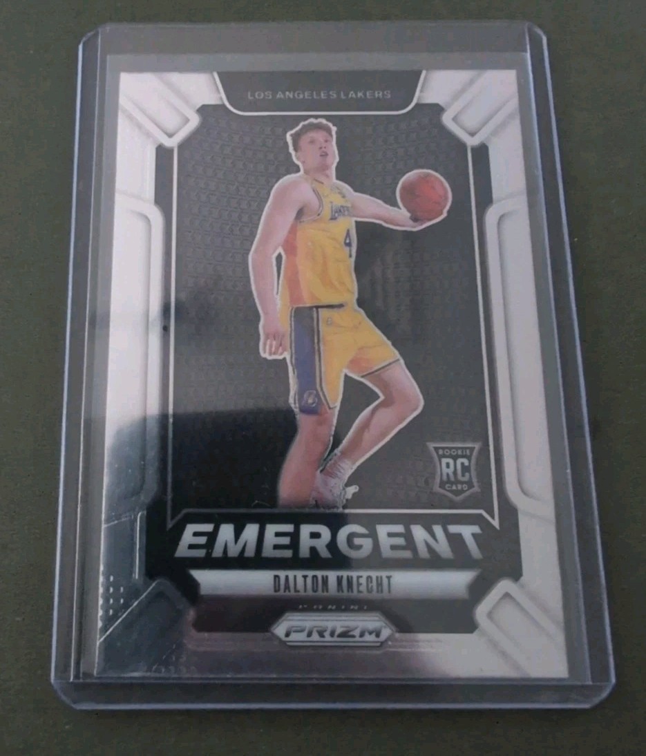 2024-25 Panini Prizm Emergent Dalton Knecht Rookie Los Angeles Lakers #10