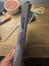 Top Gun The Second Mission Nintendo NES Complete CIB Box Manual Plastic On Box!