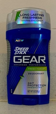 Speed Stick Gear Fresh Core, Fresh Force Deodorant, 3 oz