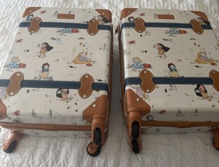 Disney Animators Collection Princess Luggage Suitcase Very Rare Kawaii x2