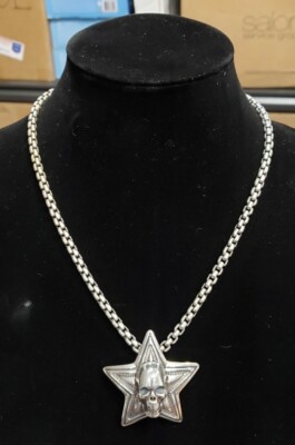 Cody Sanderson Sterling Silver 925 Skull Pendant 20