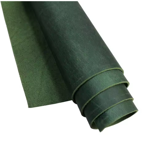 Crazy Horse Leather 2mm Thick Pull-Up Cowhide First Layer of Vintage Oil Tanned - Picture 6 of 11