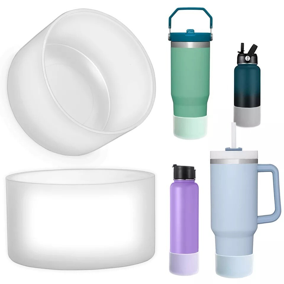 2Pcs Silicone Boot for Stanley Cup 40oz & Stanley IceFlow 20oz