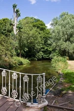 Photo 6x4 River Wandle Morden/TQ2568 Seen passing through Morden Hall Pa c2010