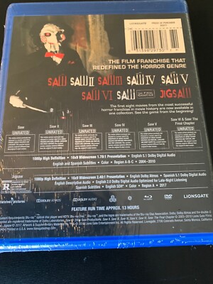 Saw 8-film Collection Blu Ray Box Set) NEW 31398297307| eBay