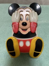 Walt Disney Mickey Mouse Vintage Wind Up Toy