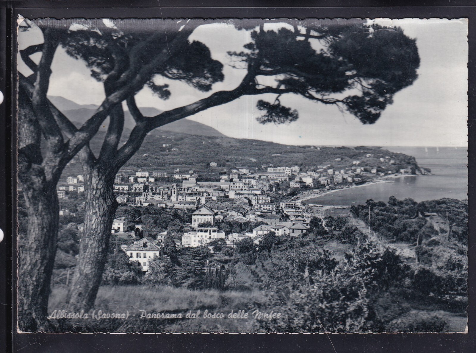 Cartolina Albissola Panorama dal Bosco delle Ninfee GB1304