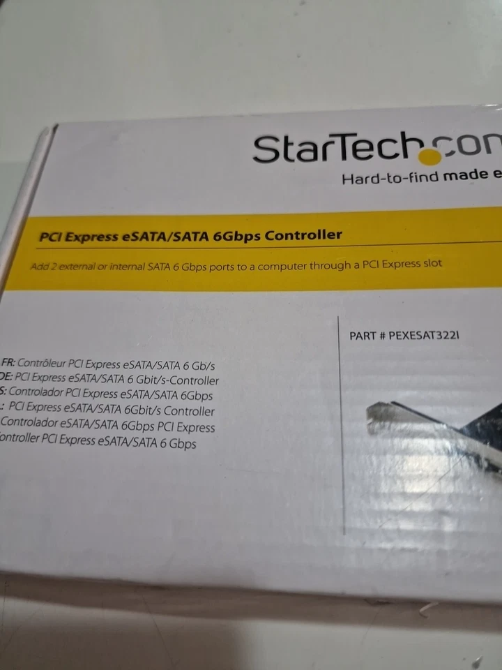 Startech.Com PCI EXPRESS  ESata/sata 6GBPS Controller  - Image 3 of 4