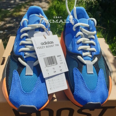 Adidas Yeezy Boost 700 Bright Blue Trainers UK Sneakers (GZ0541)  UK