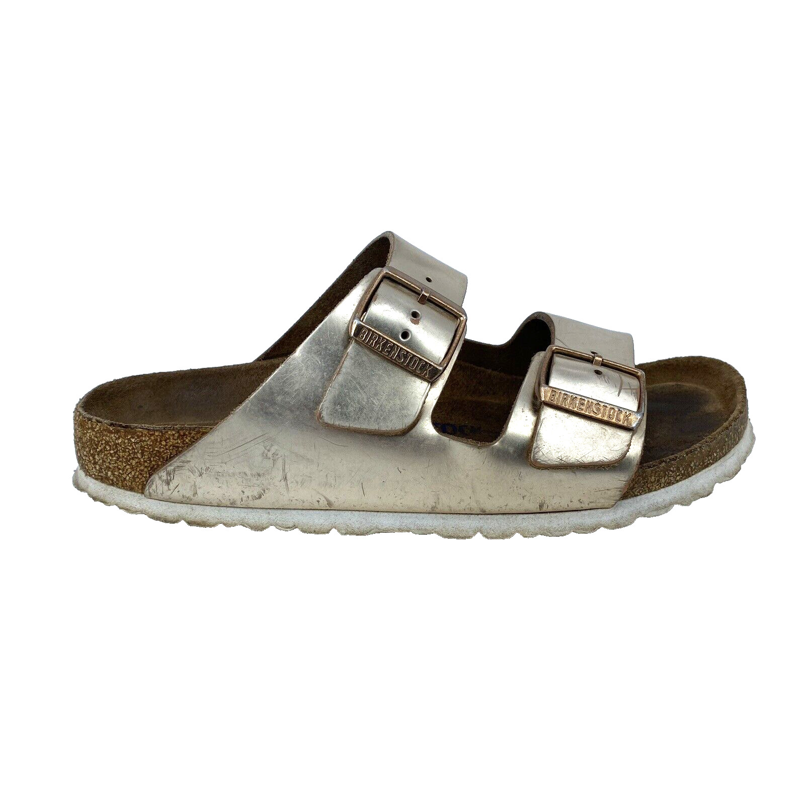 Soft Footbed Womens 39 Narrow Birkenstock Arizona Sandals - Main Image