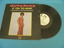 Shirley Bassey - If You Go Away - 1967 DIFFERENT Israel Made Israeli LP Soul