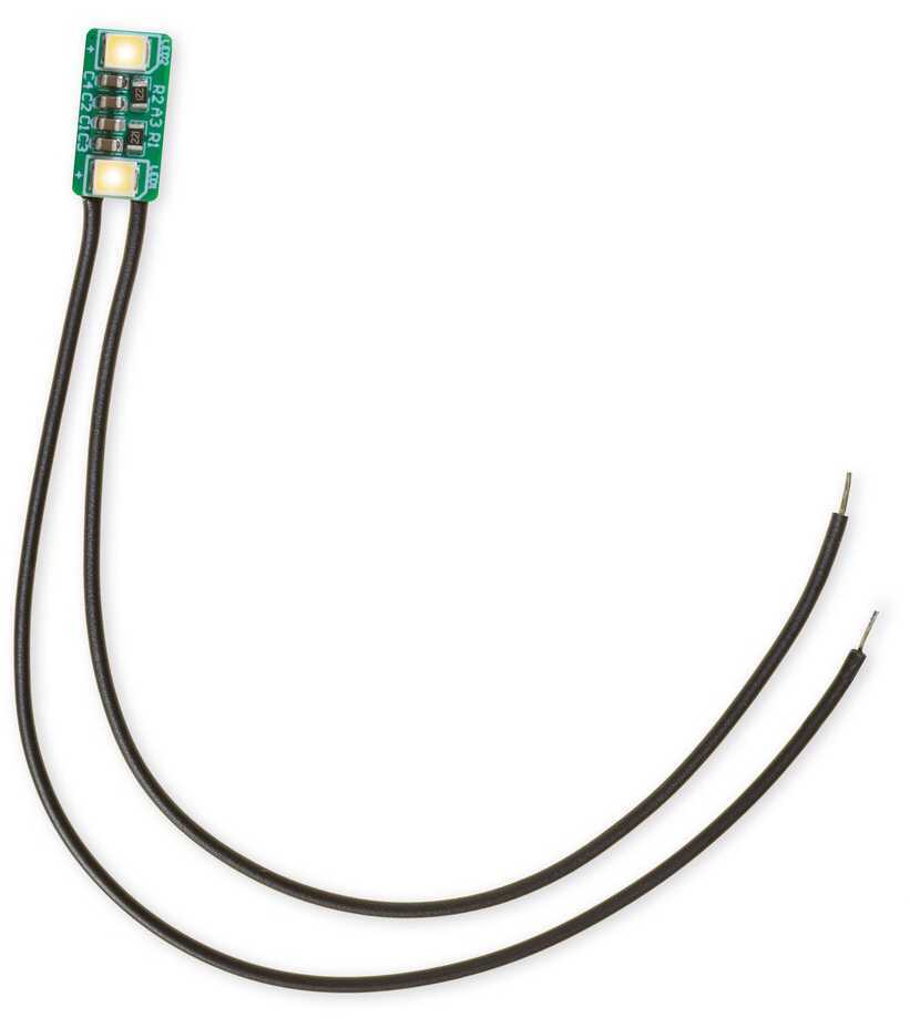 Noch 51281 Éclairage intérieur de bâtiments 8 micro LED double blanc froid