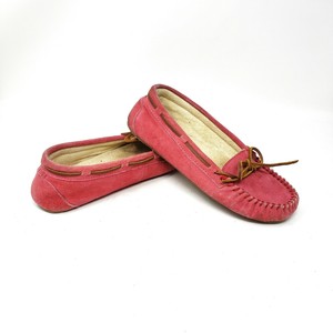 pink moccasins