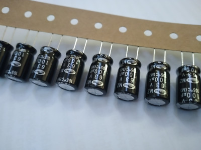 25X MZ1J107M10016PA200 SAMWHA 63V 100uF 10x16 Ultra-low Z Capacitor (25Stk.)