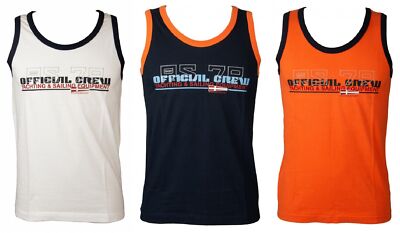SG Men's SPIDER SPORT Wide Shoulder Pure Cotton Tank Top with Print Item A6405E 