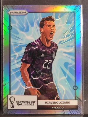 2022 Panini World Cup Prizm Hirving Lozano Manga Case Hit #12