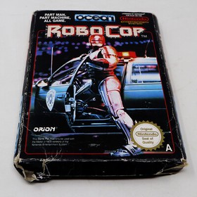 VINTAGE NINTENDO ENTERTAINMENT SYSTEM NES ROBOCOP CARTRIDGE GAME PAL A BOXED