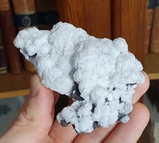 Barite on sphalerite, Mine Les Cèdres, Les Mechelen, Le Vigan, Gard (30), France