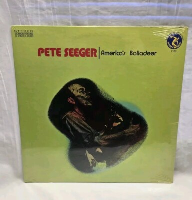 Pete Seeger America's Balladeer LP Record Vinyl New Sealed 
