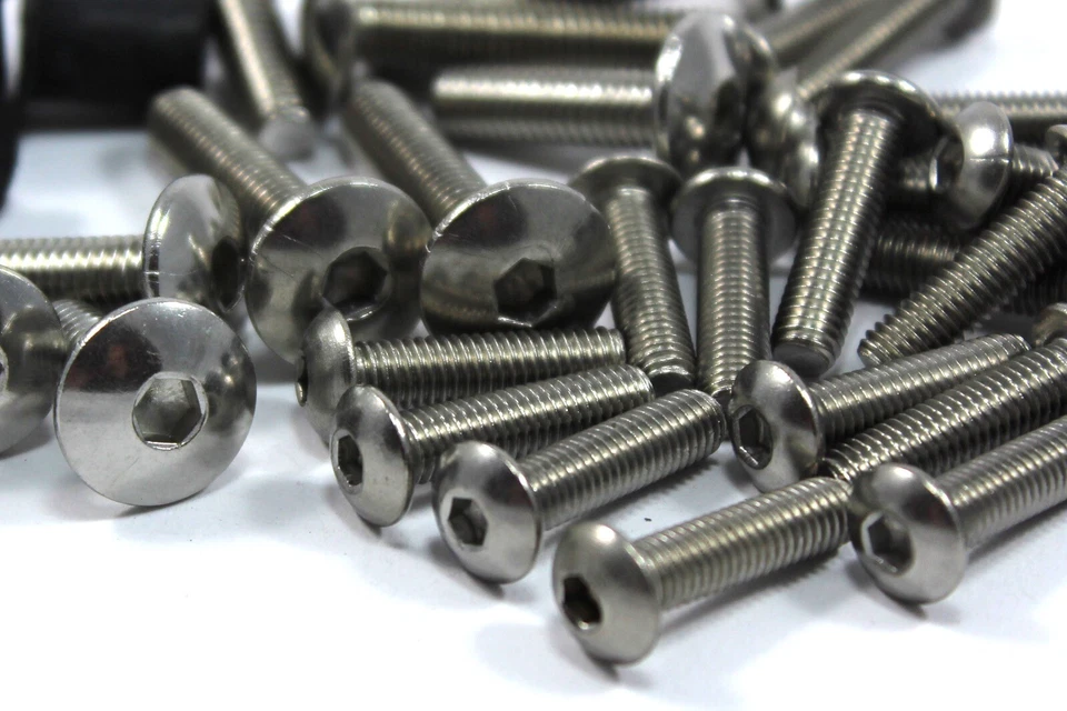 Kit de parafusos de carenagem e parafusos de tela de aço inoxidável Ducati 750SS 900SS 2001-02 Supersport - Imagem 2 de 4