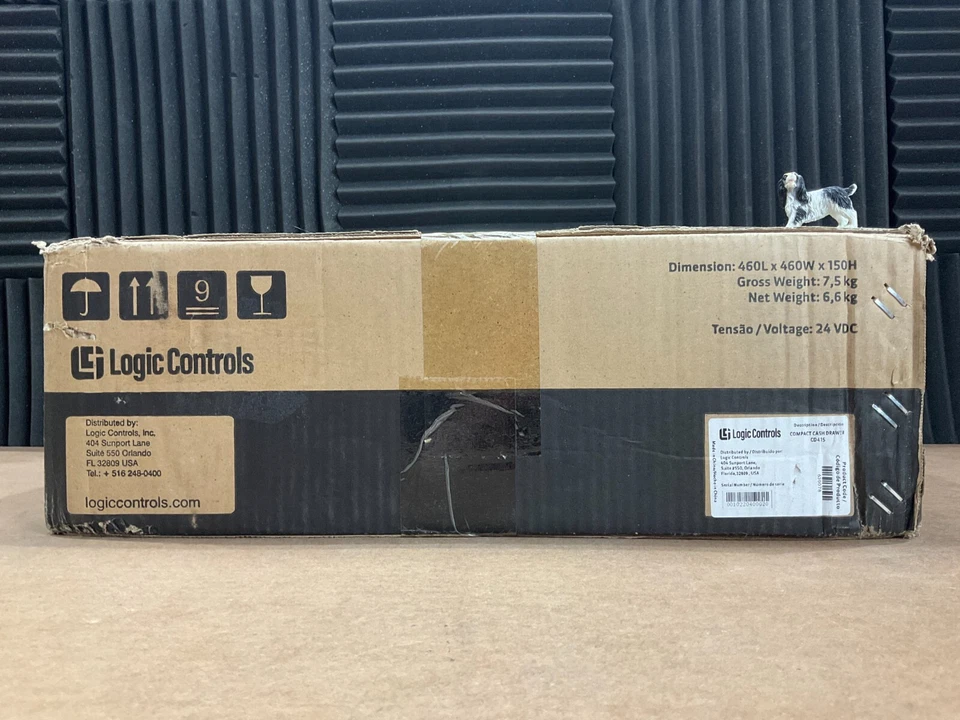 Logic Controls CR3003 Cash Drawer Epson Interface Black CD-415 ✅❤️️✅❤️️ NEW! - Image 3 of 4