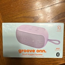 onn Small Rugged Speaker - Bluetooth Wireless Technology - groove onn.