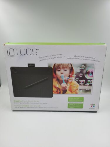 Wacom Intuos Digital Drawing Tablet with Pen - Black for sale