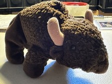 ROAM THE BUFFALO TY BEANIE BABIES PLUSH TOY 1998 EXCELLENT CONDITION NO TAG XLNT