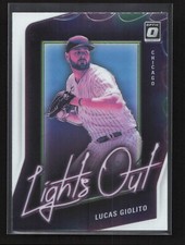 2021 Donruss Optic Lights Out Lucas Giolito #LO8 Chicago White Sox
