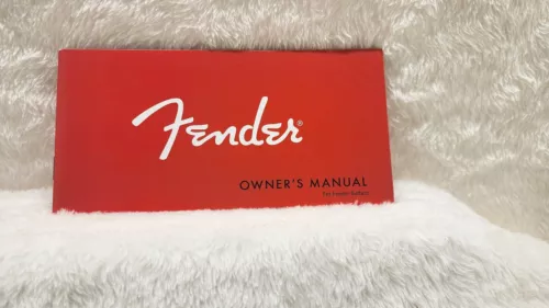 Fender Guitars Vintage Owner's Manual for Guitars and Basses