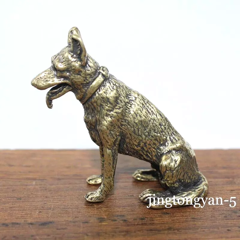 Small dog figurine best sale toys