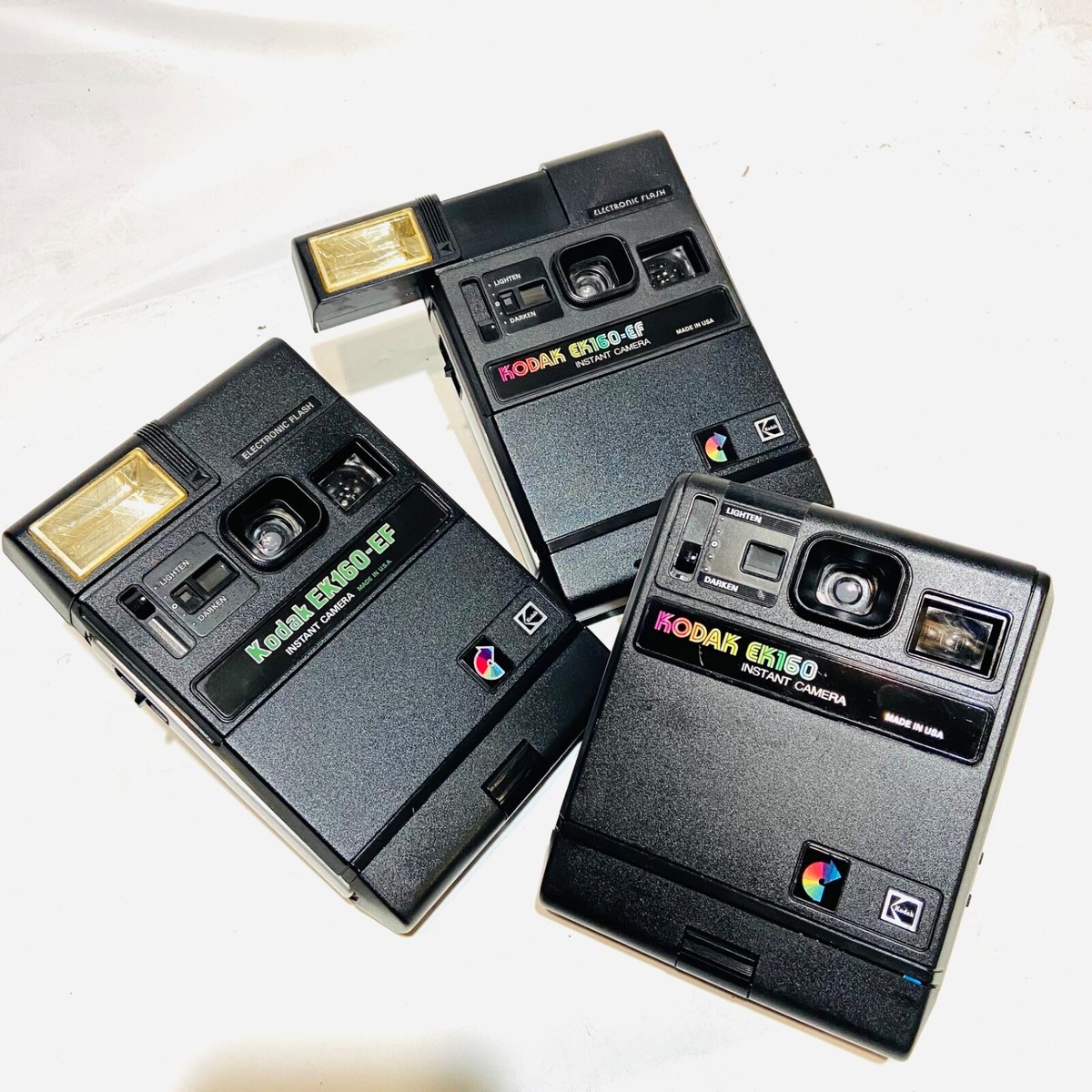 Kodak Ek160 Kodak Instant Camera 1980 Set Of Kodak Instant Cameras