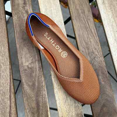 Rothy's The Flat in Fawn Rounded Toe Single Left Shoe Only