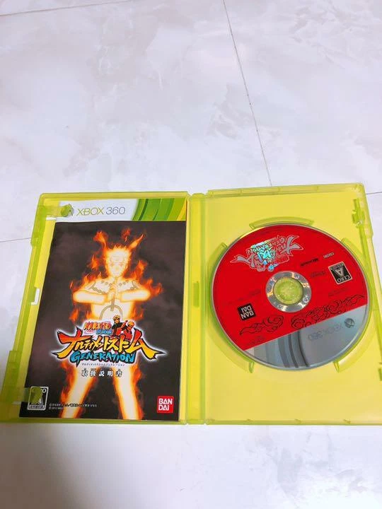 Narutimate Storm 1,2,3 Revolution Set Naruto Shippu Den Xbox360 Used Japan Boxed - Image 4 of 4