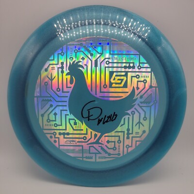Discraft Chris Dickerson Z Metallic Force w/ Signature Blue/Silver