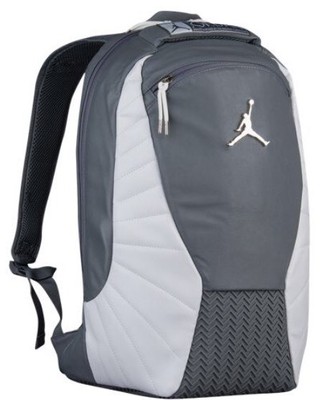 gray jordan backpack