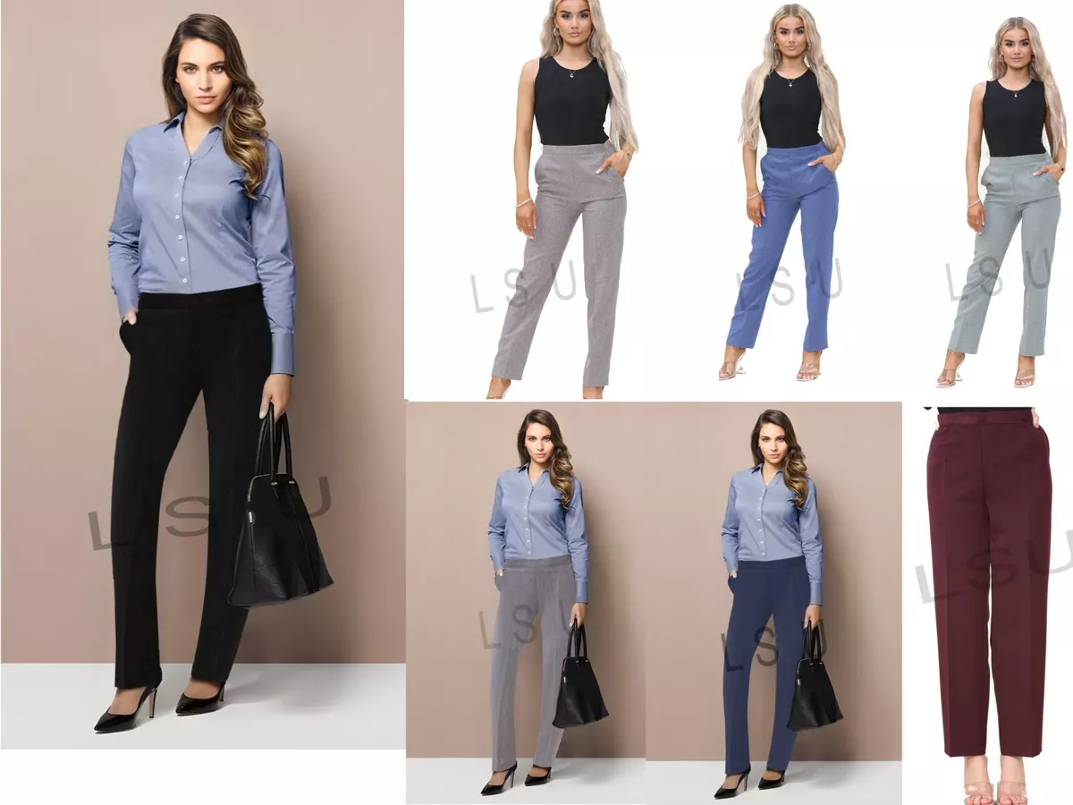 Tapata Women Dress Pants 28303234 High Waist India | Ubuy