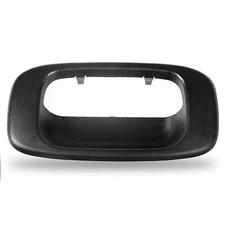 Tailgate Handle Bezel Cover Black For GMC SIERRA Chevy SILVERADO 1500 1999-2007