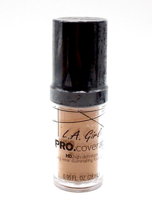 L.A. Girl HD Pro Coverage Illuminating Foundation GLM651 Bronze