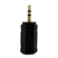 Jack Female to 3.5mm Plug Male Adapter Aux Stereo Audio 1Pcs 2.5mm M/F Headphone