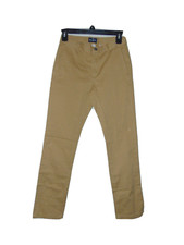 Childrens Place Boys Chino Pants Size 12 Khaki School Uniform Straight Leg