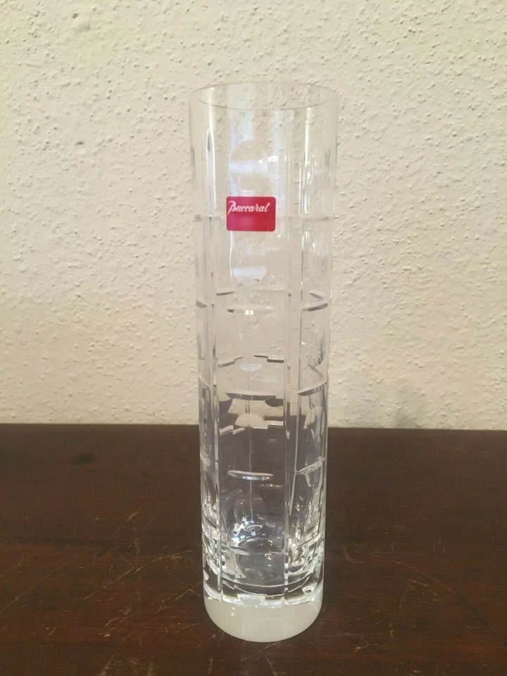 Baccarat Crystal Equinoxe Flower Bud Vase France WB - Image 3 of 4